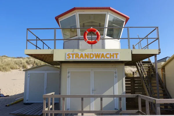 Hollanda 'da cankurtaran kulübesi, Walcheren.