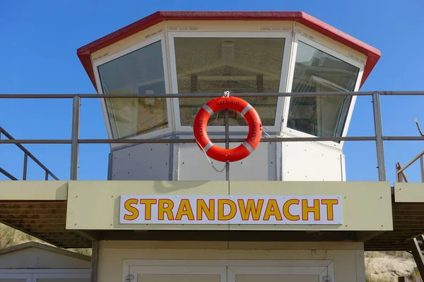 Hollanda 'da cankurtaran kulübesi, Walcheren.