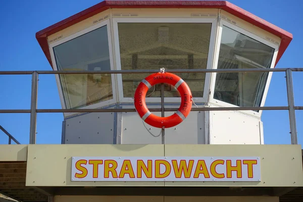 Hollanda 'da cankurtaran kulübesi, Walcheren.