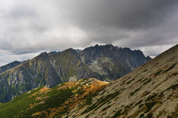 Polonya ve Slovakya yüksek Tatra dağlarında yaz günbatımları ve gün doğumları