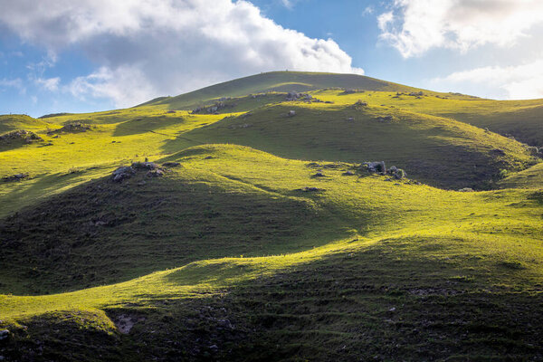 Idyllic Countryside Landscape in rural Sao Jose dos Ausentes - Rio Grande do Sul state, Southern Brazil