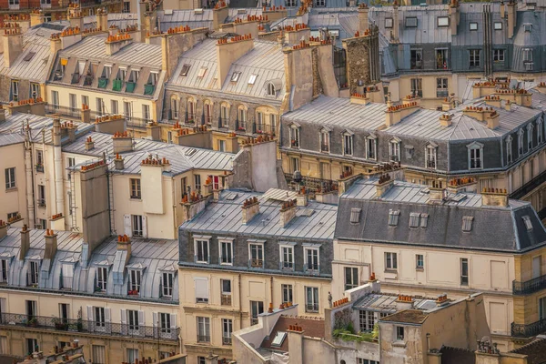 Montmartre Paris çatıları Gün doğumunda Paris, Fransa