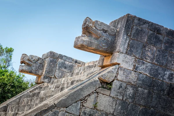 Chichen Itza Kukulcan Pyramid Old Ruin Ancient Mayan Civilization Yucatan — 图库照片