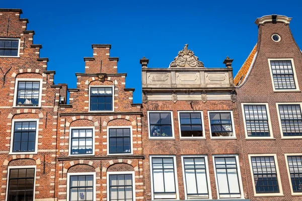 Amsterdam Buildings Dutch Architecture Sunrise Netherlands — Stock Fotó