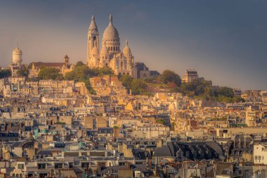 Montmartre, Paris, Fransa üzerinde Sacre coeur bazilikası