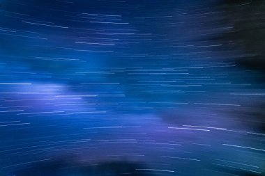 Faster than speed of light, abstract concept background, stars motion, deep space