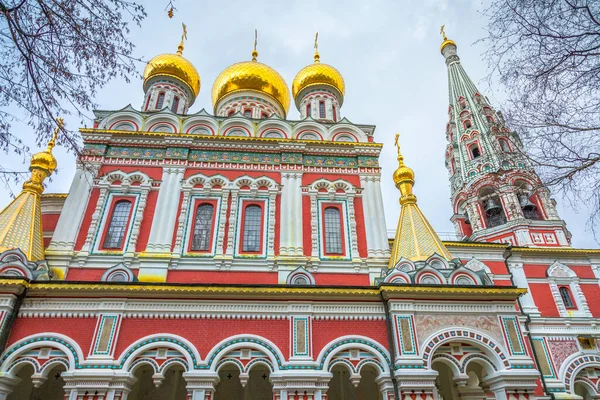 Templo Del Nacimiento Cristo Conocido Como Iglesia Shipka Bulgaria Europa — Foto de Stock