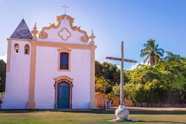 Εκκλησία Της Παναγίας Που Βρίσκεται Στο Porto Seguro Βορειοανατολική Βραζιλία — Φωτογραφία Αρχείου