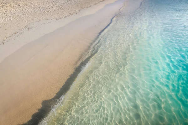 Tropical Paradise Aruba Idyllic Caribbean Beach Sunny Day Dutch Antilles — Fotografia de Stock