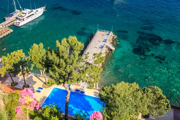 Paisagem Portuária Idílica Sorrento Costa Amalfitana Itália Sul Europa — Fotografia de Stock