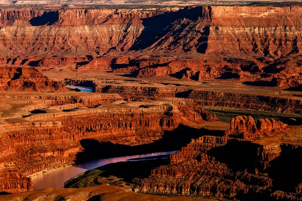 Colorado River Aus Der Sicht Des Ded Horse Nationalparks Utah — Stockfoto