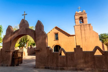 San Pedro de Atacama Kilisesi, Şili 'nin en eski ikinci kilisesi, Kuzey Şili' nin tarihi yeri.