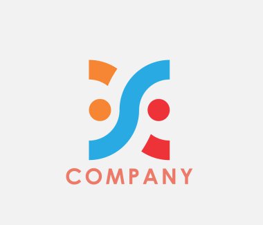 İnsanlar logo vektör şablonu illüstrasyon işaret tasarım topluluğu ve toplanma