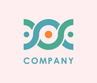 İnsanlar logo vektör şablonu illüstrasyon işaret tasarım topluluğu ve toplanma