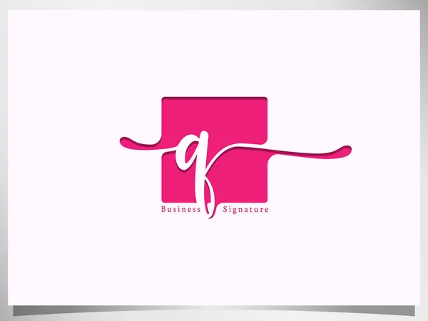 Icono Diseño Del Logotipo Para Firma Comercial Letra Inicial Cuadrado — Archivo Imágenes Vectoriales