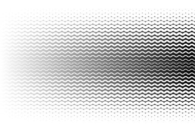 Abstract grey striped wavy lined horizontal glowing background. Scan screen. Technological color futuristic background stock illustration