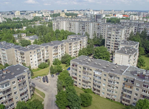 Residential quarter of Vilnius, Lithuania