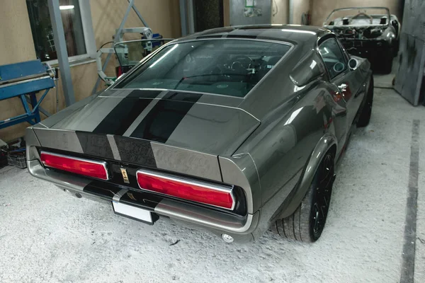 Shelby Gt500 Eleanor Shelby Mustang Wysokowydajny Wariant Forda Mustanga Zbudowany — Zdjęcie stockowe