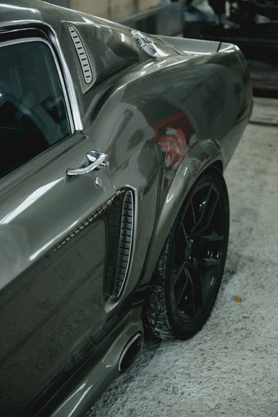 Shelby Gt500 Eleanor Shelby Mustang Wysokowydajny Wariant Forda Mustanga Zbudowany — Zdjęcie stockowe