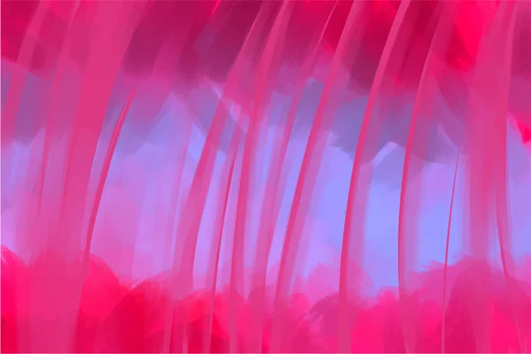 Acrylic Background White Canvas Pink Purple Colors Minimalist Splashes Strokes — Διανυσματικό Αρχείο