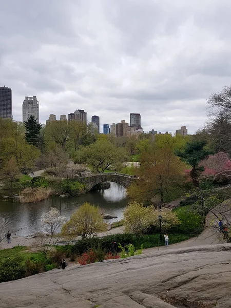 Beautiful View Central Park New York — Stockfoto