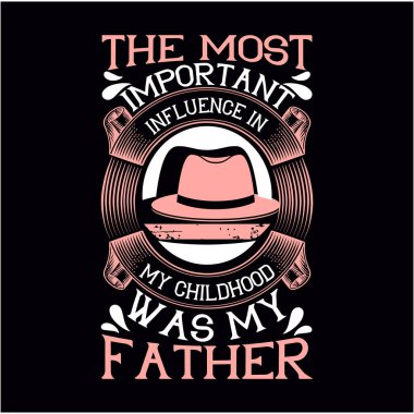 Baba t-shirt tasarım vektör dosyası