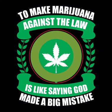 Esrar t-shirt tasarım vektör dosyası