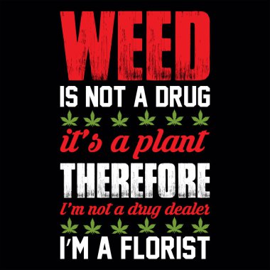 Esrar t-shirt tasarım vektör dosyası