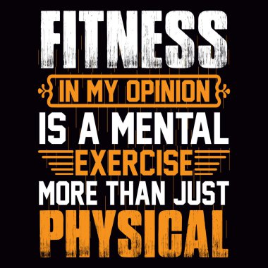 Jimnastik-fitness t-shirt tasarım vektör dosyası