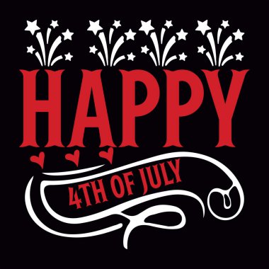 4 Temmuz tişört tasarım dosyası