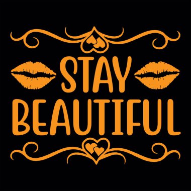 Özel bir bıyığı olan bir kadının vektör çizimi