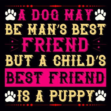 Köpek tişörtü tasarım vektör dosyası