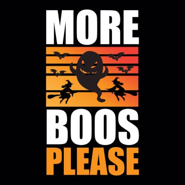 Cadılar Bayramı tişört tasarım dosyası