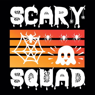 Cadılar Bayramı tişört tasarım dosyası