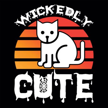 Cadılar Bayramı tişört tasarım dosyası