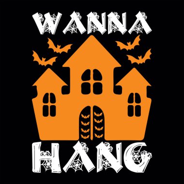 Cadılar Bayramı tişört tasarım dosyası