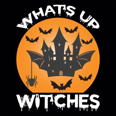 Cadılar Bayramı tişört tasarım dosyası