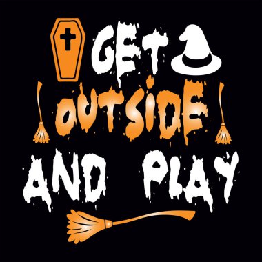 Cadılar Bayramı tişört tasarımı