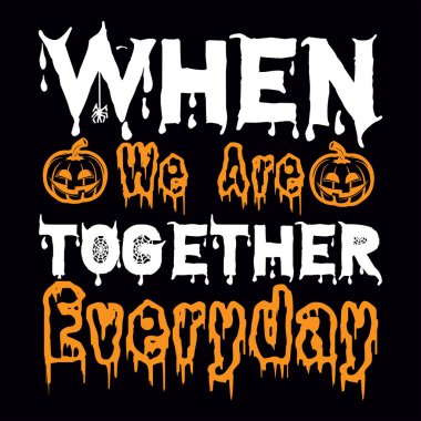 Cadılar Bayramı tişört tasarımı