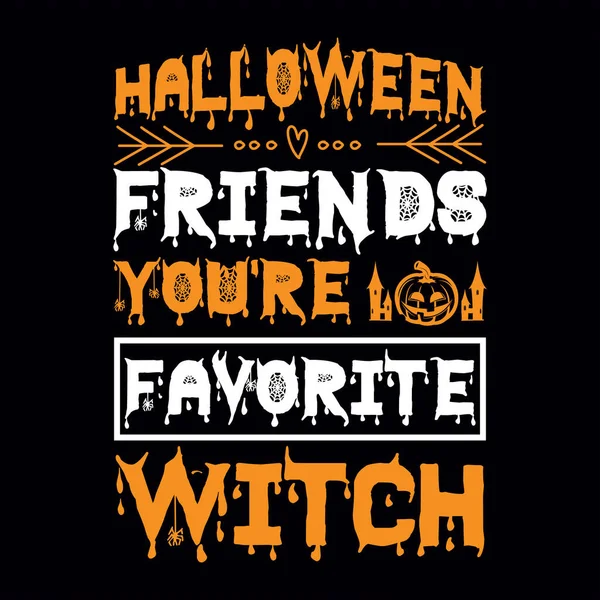Diseño Camiseta Halloween — Vector de stock