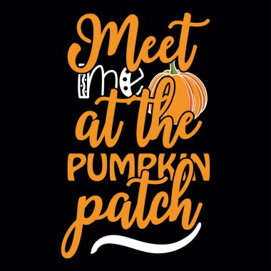 Merhaba sonbahar tişörtü tasarım vektör dosyası