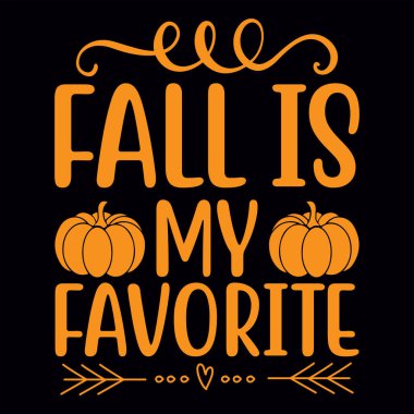 Sonbahar tişört tasarım dosyası