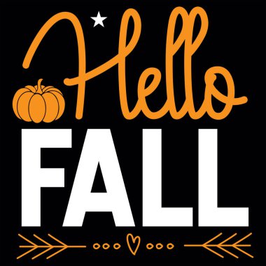 Sonbahar tişörtü tasarımı 