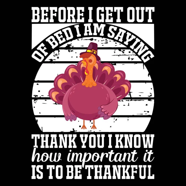 Thanksgiving Shirt Design Vector File — Image vectorielle