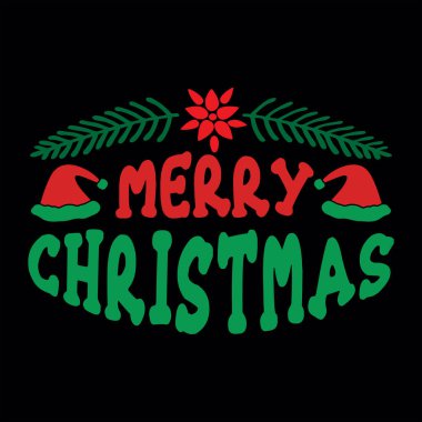 Noel tişörtü tasarım vektör dosyası