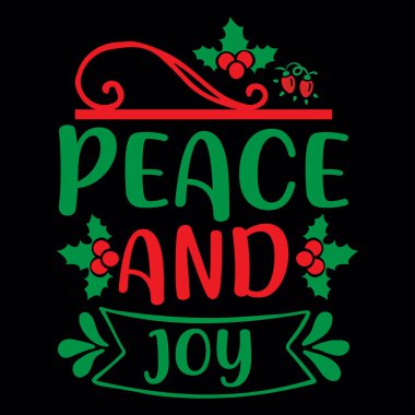 Noel tişörtü tasarım vektör dosyası