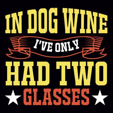 Şarap tişörtü tasarım vektör dosyası