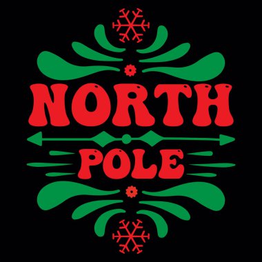 Noel tişörtü tasarım vektör dosyası