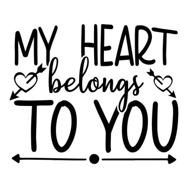 Valentine t-shrt design vector file