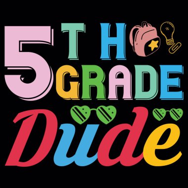 Back to school t-shirt design file